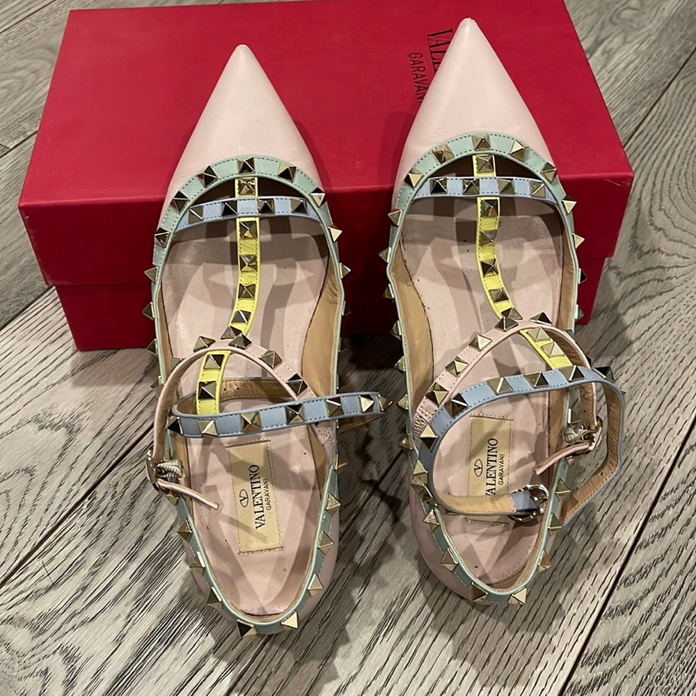 Valentino garavani rockstud ballerina